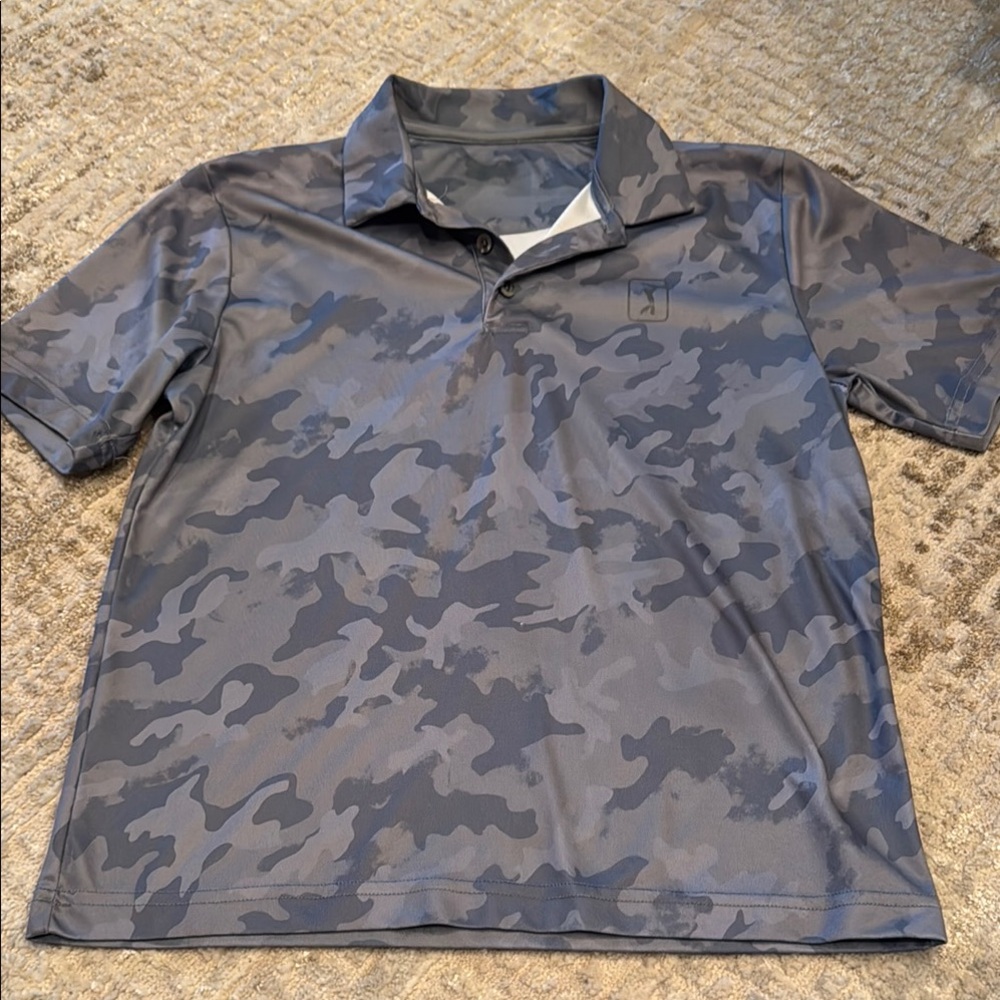 Boy’s Camouflage Polo Shirt